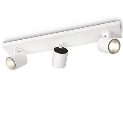 Philips Lighting myLiving Barra de focos GU10, iluminação interior, 50 W, branca