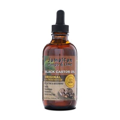 Jamaican Mango & Lime Black Castor Oil - Original, Organic, 118 ml (Pack of 1)