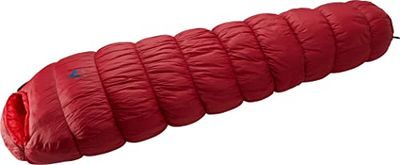 McKINLEY Unisex – vuxen Kodiak sovsäck, röd mörk/blå petrol, 195 l