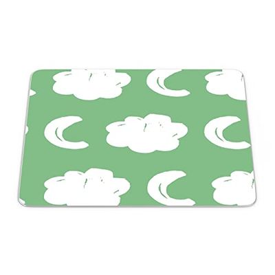 Bonamaison, Tapis de Souris Rectangle Imprimé Numériquement, Fond Antidérapant, pour Bureau et Maison, Taille: 22x18cm