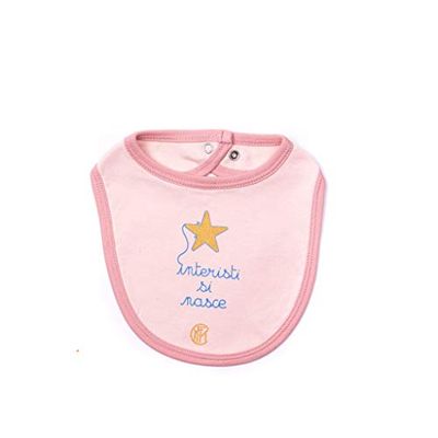 Inter Collection Bébé Bavoir, Fille, Rose, Taille unique