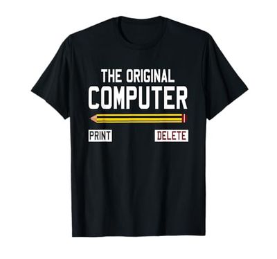 El lápiz divertido original de la computadora Soporte Camiseta