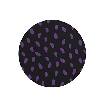 Questo Casa, Tapis de Souris Rond imprimé numérique avec Fond antidérapant pour Bureau et Maison Diamètre 22 cm