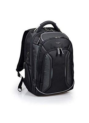 Port Designs Sac à Dos pc Business pour Ordinateur Portable avec Protection Pluie & Anti-Data Hacking Melbourne 25 litres 15.6 Pouces Noir