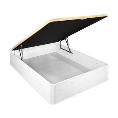 Mattfy - Canapé Abatible Extra Reforzado Gran Capacidad con Tapa Transpirable, Esquinas Redondeadas, 90 x 190, Polar