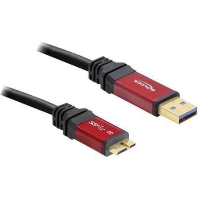 Delock Kabel USB 3.0 rood A > Micro-B 5.0m