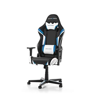 DXracer Chaise de Jeu, Noir/Bleu