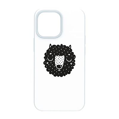 Bonamaison Digitaal bedrukte hoes compatibel met iPhone 12, telefoonhoes, beschermhoes, stootvast, siliconen, flexibel