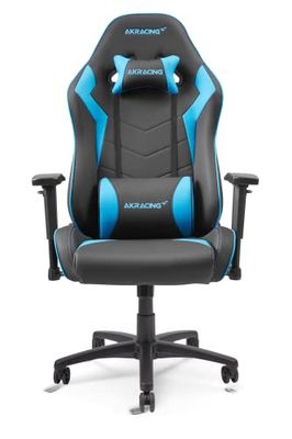 AKRacing Core Series SX Wide Chaise de Jeu, Tissu, Bleu, Medium
