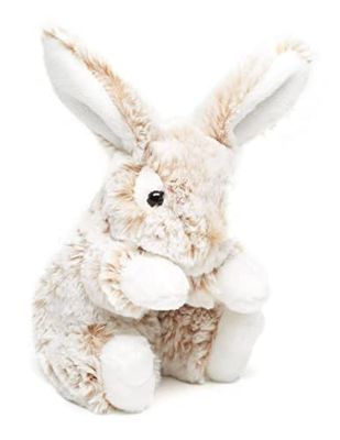 Uni-Toys - Hare med hängande öron, liten – ljusbrunmelerad – supermjuk – 15 cm (höjd) – plyschkanin – plyschdjur, gosedjur, gosedjur