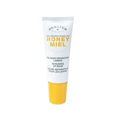 Perlier Honey Miel läppbalsam reparation – regenererande med antibakteriell effekt – 7,5 ml