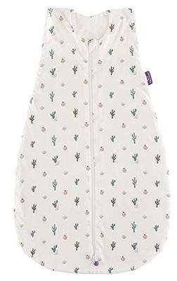 Träumeland S0200602 LIEBMICH Saco de dormir de verão (algodão, 60 cm), design de cato
