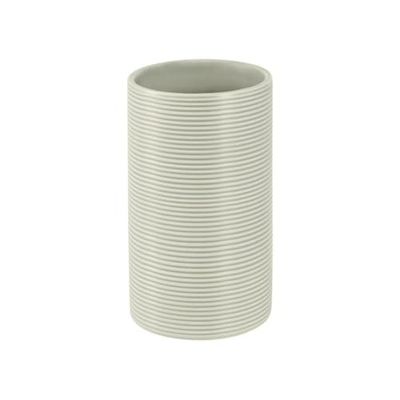 Spirella tub ribbad tumlar/tandborsthållare 6x6x10.5 cm STEN