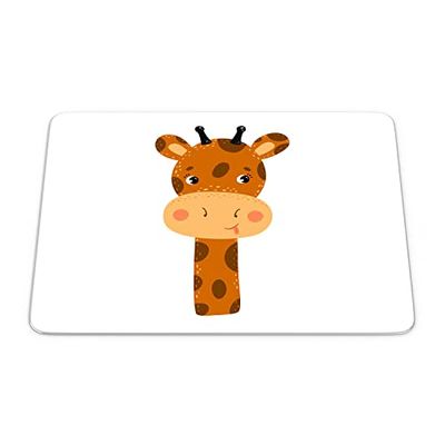 Bonamaison, Tapis de Souris Rectangle Imprimé Numériquement, Fond Antidérapant, pour Bureau et Maison, Taille: 22x18cm