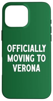 Mudarse oficialmente a Verona Carcasa para iPhone 16 Pro Max