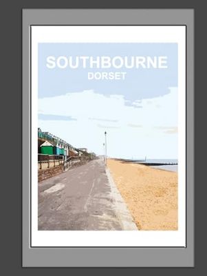 Southbourne Dorset Notebook: Blank lined Notebook, Journal, Gift Book, Planner Bournemouth