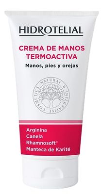 HIDROTELIAL Crema Termoactiva Manos, Pies y Orejas, para Sabañones, 75Ml
