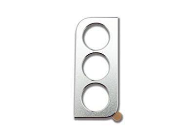 System-S Lente di protezione per fotocamera in alluminio per Samsung Galaxy S21, colore grigio