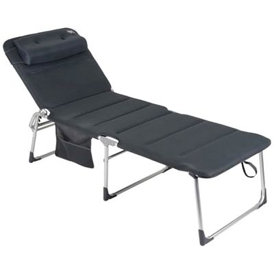 Crespo Chaise Longue XL Air Elite, Acier allié, Multicolore, One Size