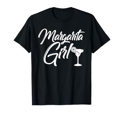 Margarita girl funny drink party design Maglietta