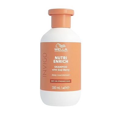 Wella Professionals Invigo Nutri Enrich Shampoo - Shampoo Professionale Nutriente e Idratante con Acido Oleico e Bacche di Goji - Ripristina e Nutre i Capelli Secchi e Stressati, 300ml