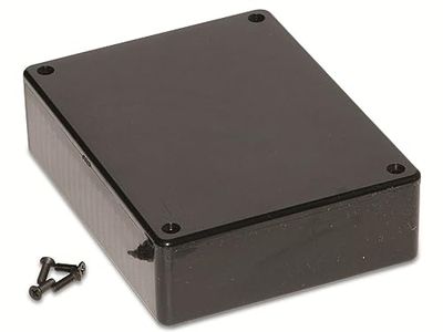 Euro Hammond Electronics Housing 1591GBK ABS Negro 121 x 94 x 34