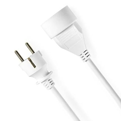 Förlängningsslang 3 x 1,5 mm, 7 m, vit - perfekt för elektriska anslutningar och utomhusverktyg.