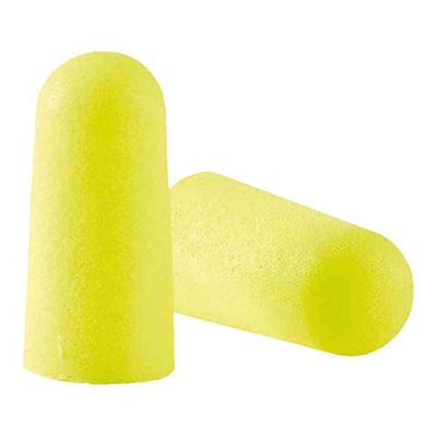 3M E-A-R E-A-Rsoft Yellow Neons Earplugs, 36 dB, Top Up Bag, 500 Pairs/Bag, PD-01-010