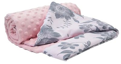 Medi Partners Couverture Bébés 100% Coton 75x100cm pour Enfant Minky Multifonctionnel Bilatéral Doux et Melleux pour Landaus
