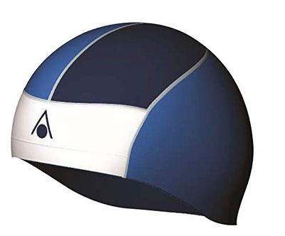 Aqua Sphere Schedel Cap II - Navy/Wit/Zilver