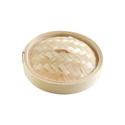 CAPACITEA Bamboo Steamer Basket Lid Ø17cm (7")