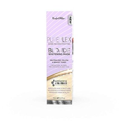 PurePlex Whitening Mask – Professional Toning Formula Nourishes & Rebuilds – With Aminofix to Protect & Restore