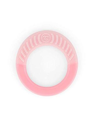 Twistshake Teether, Pastel Roze, 1+ Maanden