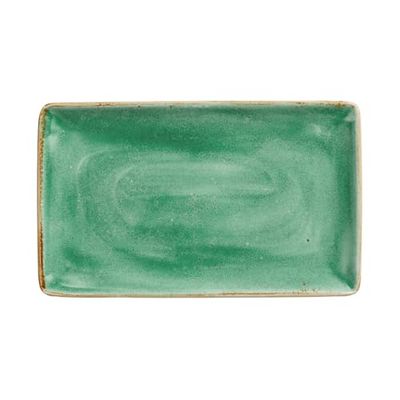 Steelite Craft Aqua Rectangle One Plates 27 x 16.75cm, Case of 6