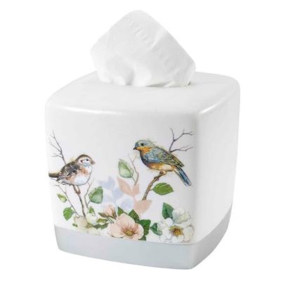 Avanti Linens Collezione Love Nest, resina, multicolore, copertura in tessuto
