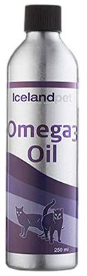 Iceland Pet - Olie met Omega 3 voor katten - 250 ml