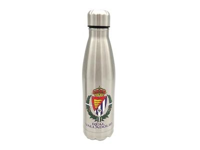CyP Brands Real Valladolid, butelka, butelka na wodę, kanister, butelka na napoje, kolor stalowy, oficjalny produkt