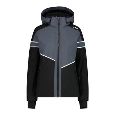 CMP, Giacca Donna Cappuccio Zip, Nero, XL