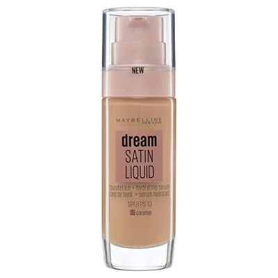 Maybelline New York Make Up, Dream Radiant Liquid Makeup, flytande foundation, nr 60 karamell, 30 ml