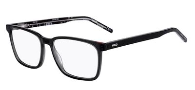 BOSS Hugo HG 1074 Sunglasses, 5RK/17 Grey Pat Blk, 56 Men's