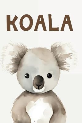 Cahier A5 Petits Carreaux: Carnet de Notes Koala - 109 Pages à Petits Carreaux, Couverture Souple