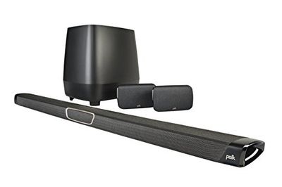 Polk Audio 19034 Sistema 5.1, Nero