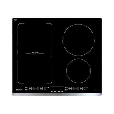 Sauter - SPI4664X - Plaque Induction - Table de Cuisson Encastrable - Couleur Inox - 4 Foyers - 7200W - Dimensions Encastrement : 56x49cm - 14 Niveaux de Puissance - Fabriqué en France