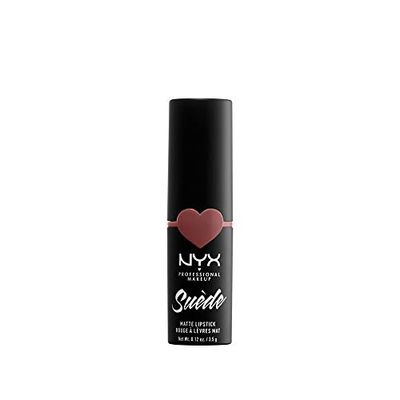 NYX Professional Makeup Suede Matte Lipstick pomadka do ust aksamitna formuła, w sztyfcie, 05 Brunch me, 3,5 g