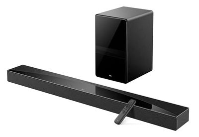 TCL Barra de Sonido Q75H con tecnología RayDanz de 5.1.2ch Dolby Atmos & DTS:X con subwoofer inalámbrico Compatible con HDMI 2.1 y BT 5.3