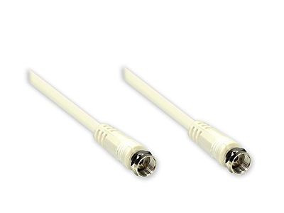 Kabelmeister® Cable de la Antena Conector F a F-Conector, 2.5m