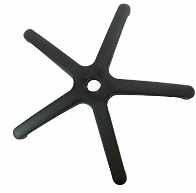 HIMRY KXD5101N Croisillon de Rechange pour Chaise de Bureau pivotante - Support Universel pour roulettes de 11 mm et 50 mm - Ressort à gaz - Nylon renforcé - Couleur Noire