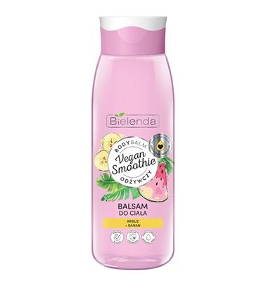 VEGAN SMOOTHIE Lozione per il corpo anguria e banana, 400 ml