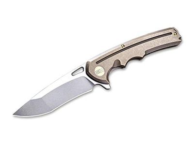 WE Knife Uniseks 611J zakmes voor volwassenen, brons, 9.5