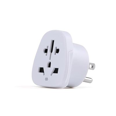 Celly, Adattatore Universale Da Viaggio, Con Presa Schuko Americana, Facile da Trasportare, Con Funzione Safety Shutter, Compatto e Leggero